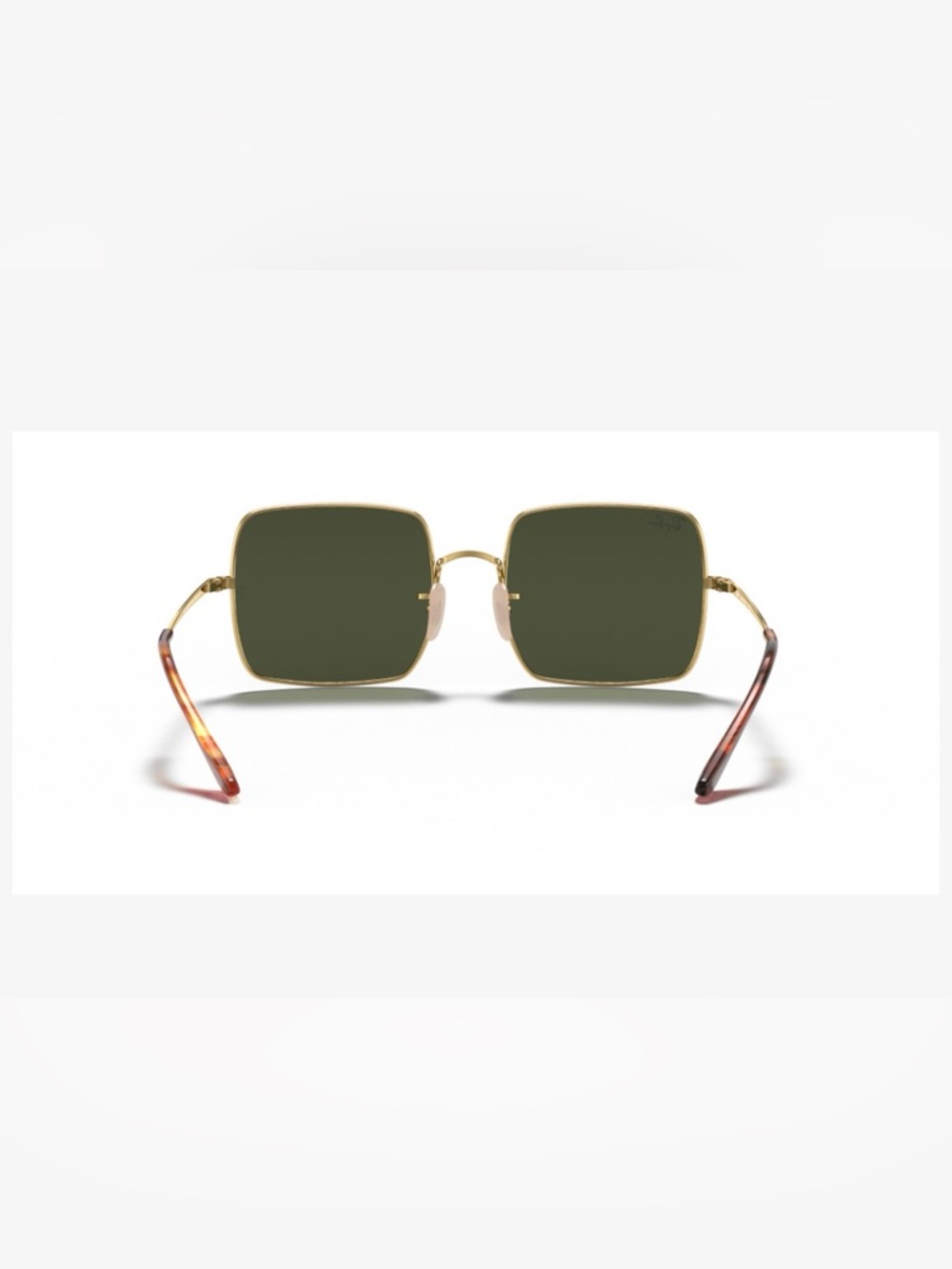 Ray-Ban Sunglasses RB1971 Square Reverse 9147/31 54/9 Women's Gold/ G-15 Green - Picture 4 of 16